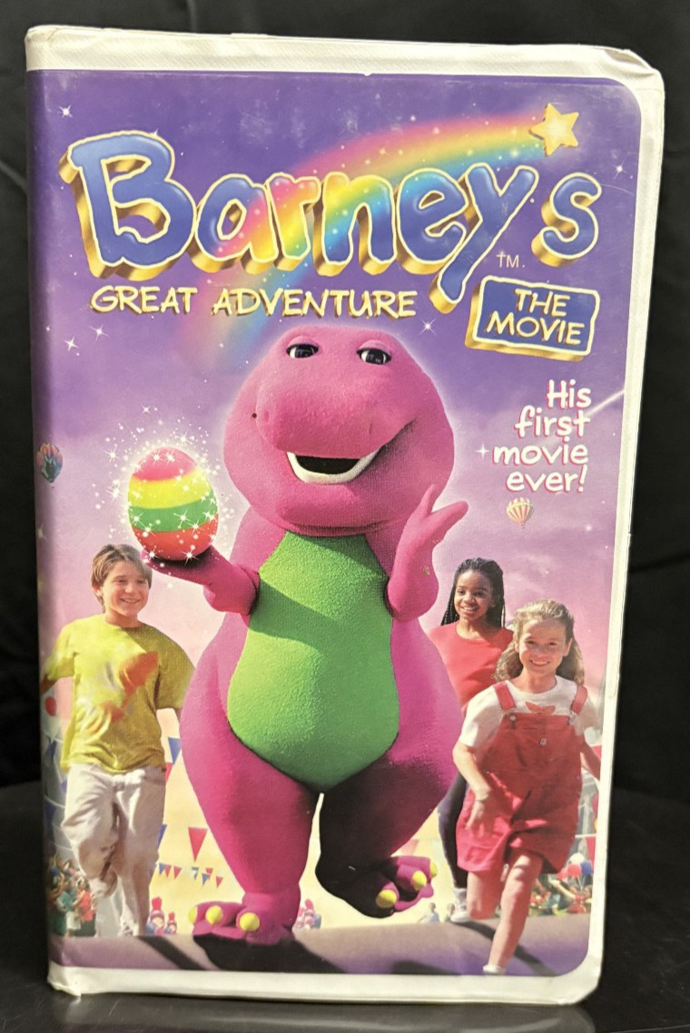 Barneys Great Adventure: The Movie (1998) - 2002 Universal VHS Clamshell Tape