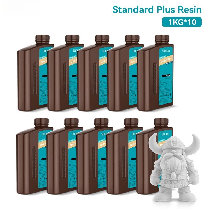 Rigid Standard Plus Resin 10KG 405nm, High Precision & Strength Low Shrinkage US