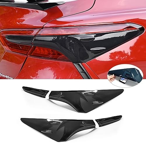 Tail Light Lamp Cover Guard Trim 4Pcs for Camry 2024 2023 2022 2021 2020 2019 