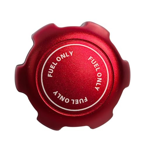 Aluminum Fuel Tank Cap Gas Cap Compatible with Can Am 2018-Up Maverick X3 Red