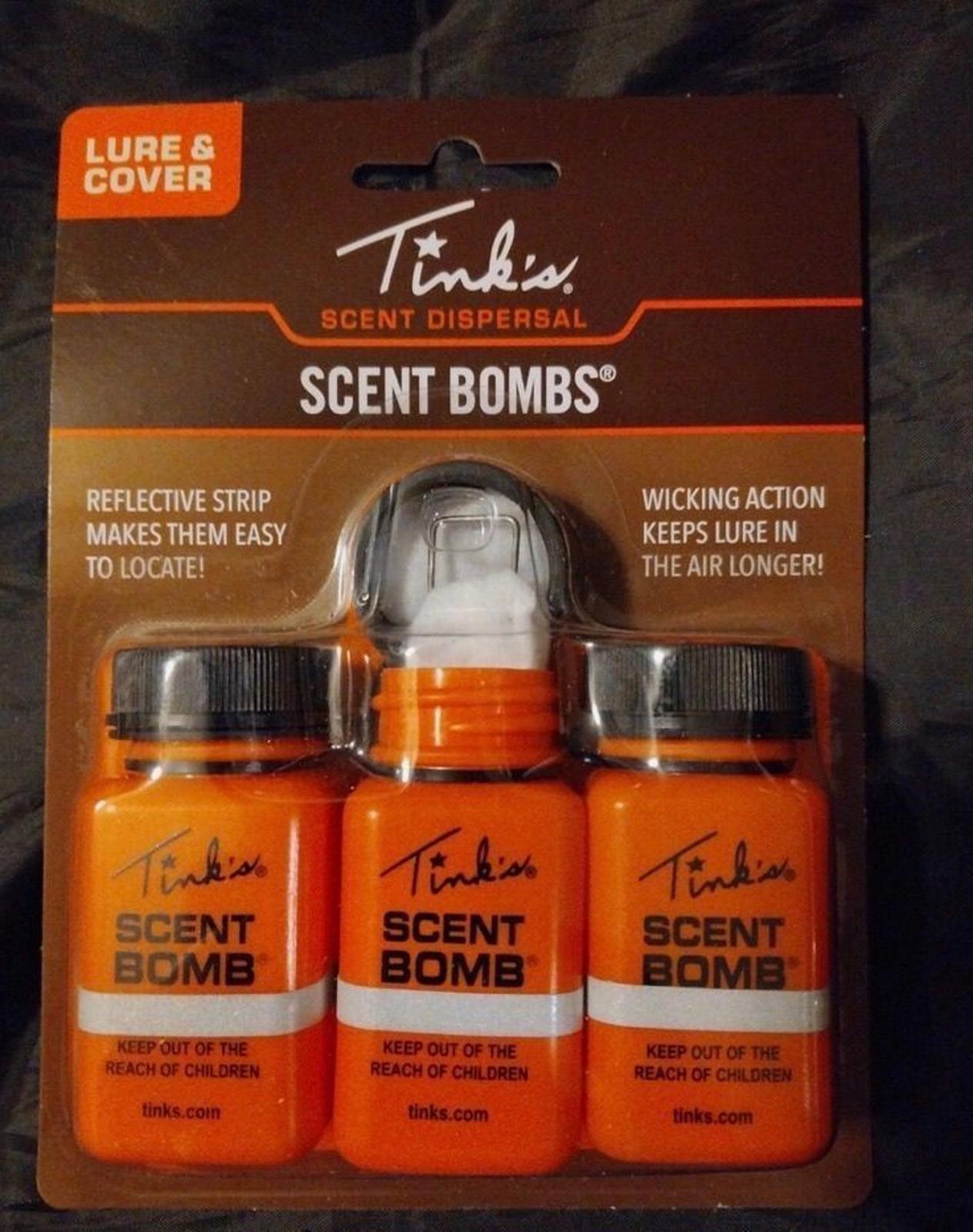 Tinks W5841 Scent Bomb Lure & Cover Scent Dispenser 3 Pack