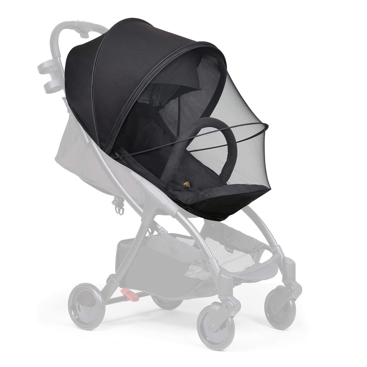 Universal Stroller Sun Shade & Mosquito Net 2-in-1 Baby Cover with UV