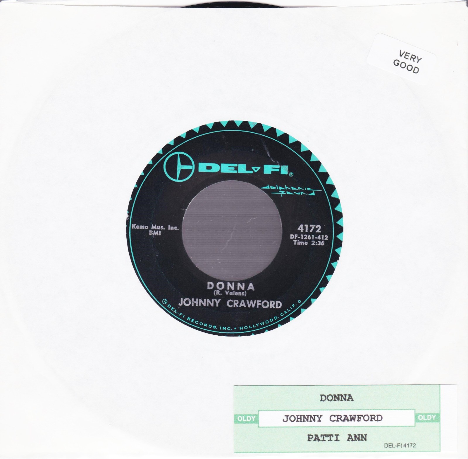 JOHNNY CRAWFOR4D-1-  45RPM - VOCALS-8