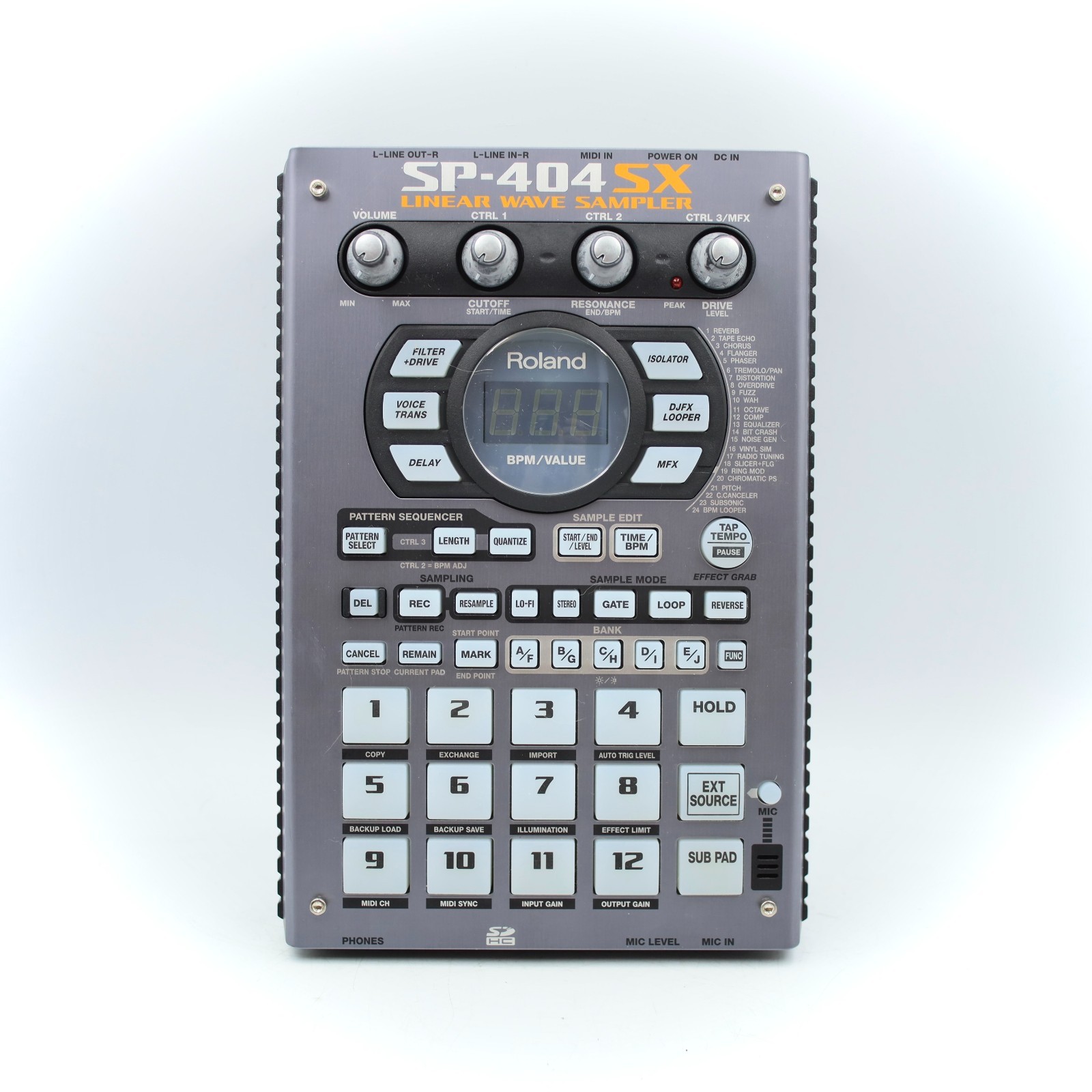 Roland SP-404SX Linear Wave Sampler With 1GB SD Card B0F7103