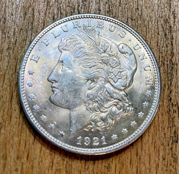 1921 Morgan Dollar 90% Silver  #700