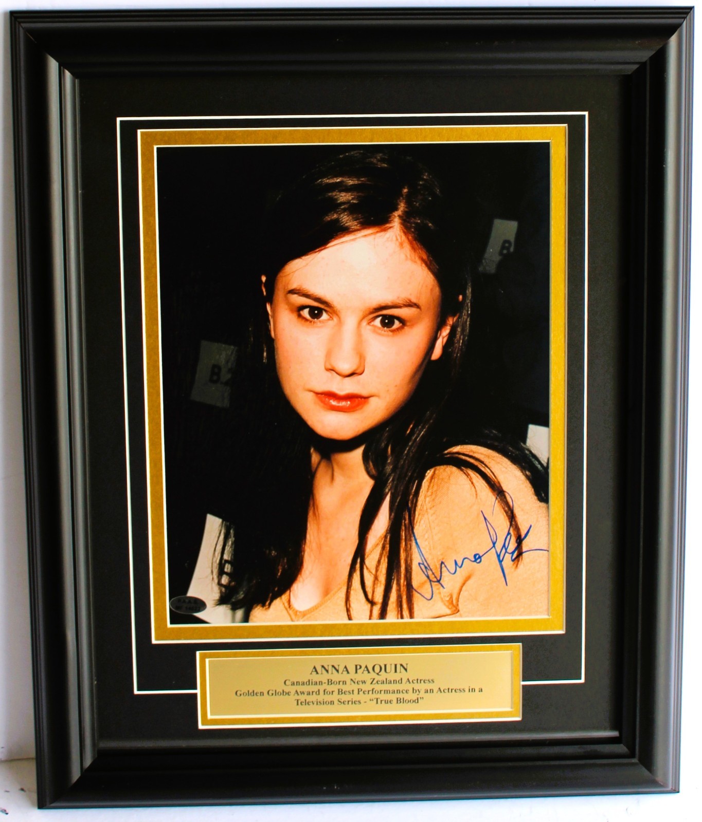 ANNA PAQUIN SIGNED PHOTO NEW ZEALAND ACTRESS TRUE BLOOD GOLDEN GLOBE  PAAS COA