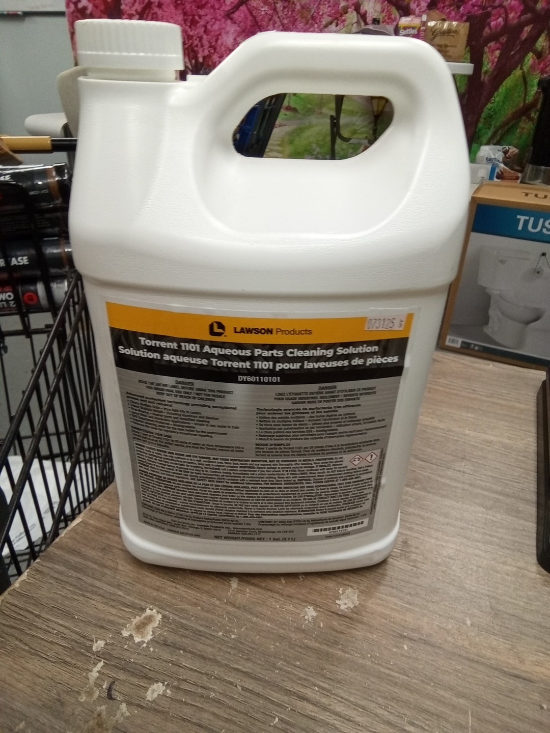 Lawson Products Torrent 1101 Aqueous Parts Cleaning Solution 1 Gallon Non-Toxic 