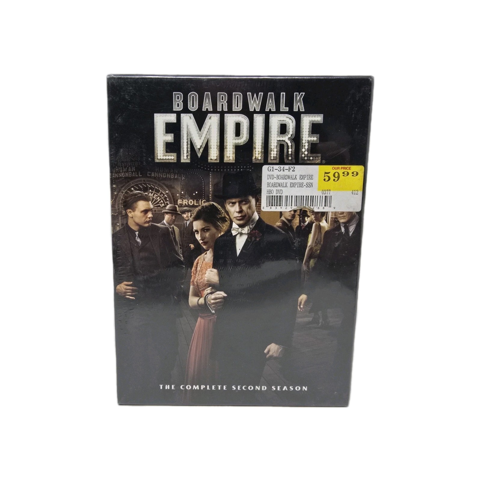 Boardwalk Empire The Complete 2nd Second Season DVD Set HBO Series New Sealed