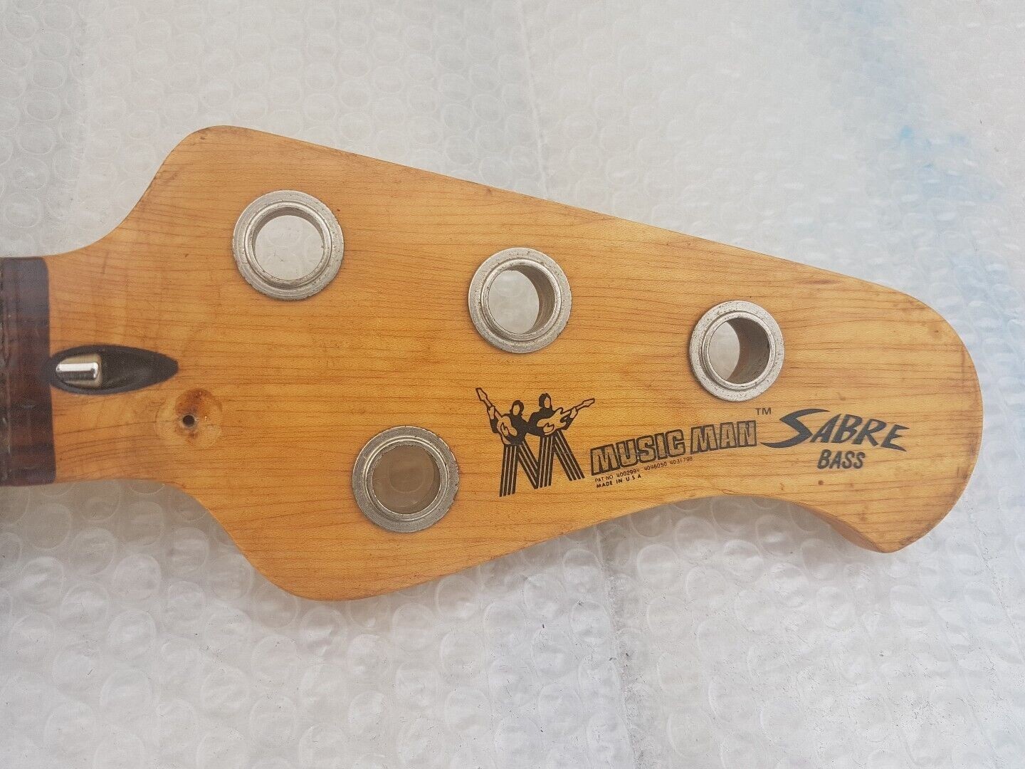 1979 MUSIC MAN SABRE BASS NECK USA - ROSEWOOD - RARE 42 mm NUT