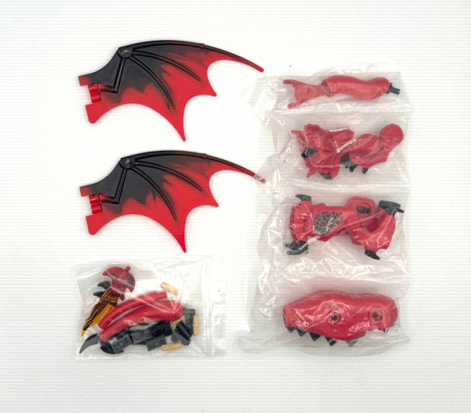 Genuine LEGO Castle Red Dragon Part of Set 70403 Complete Assembly