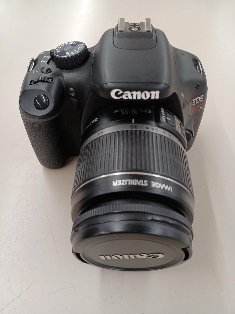 Canon EOS Kiss X4 DSLR Camera w/ 18-55mm Lens Used From Japan