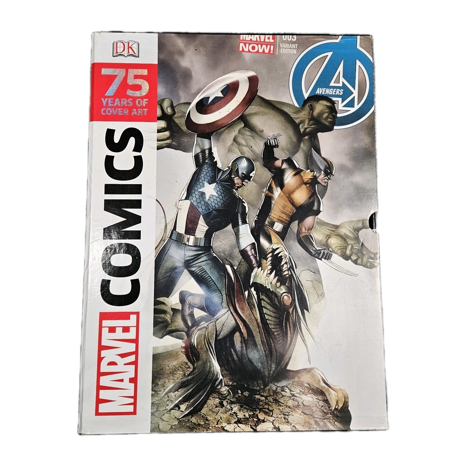 DK Marvel Comics 75 Years of Cover Art 2014 Hardback Book In Cover