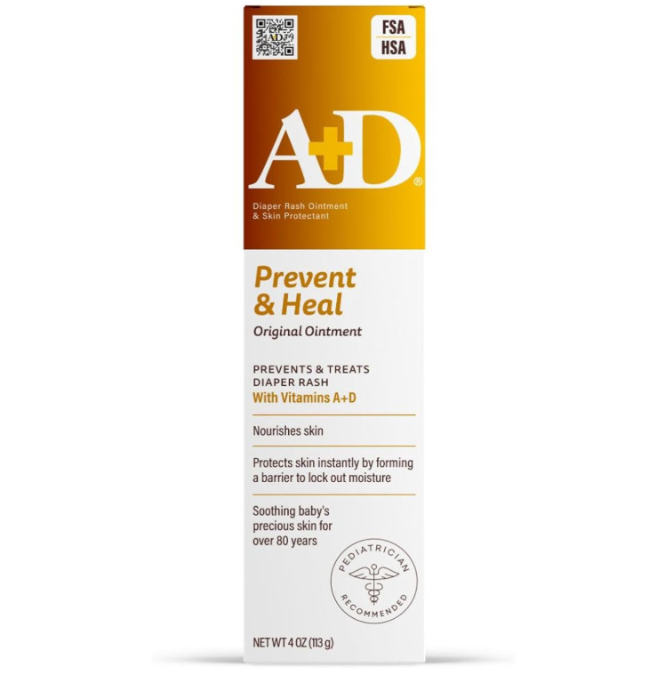 A+D Original Diaper Rash Ointment Prevents & Treats Diaper Rash, Moisturizing Sk