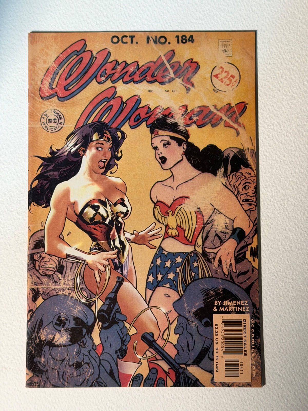 Wonder Woman #184 (DC Comics October 2002). Classic Adam Hughes Cover