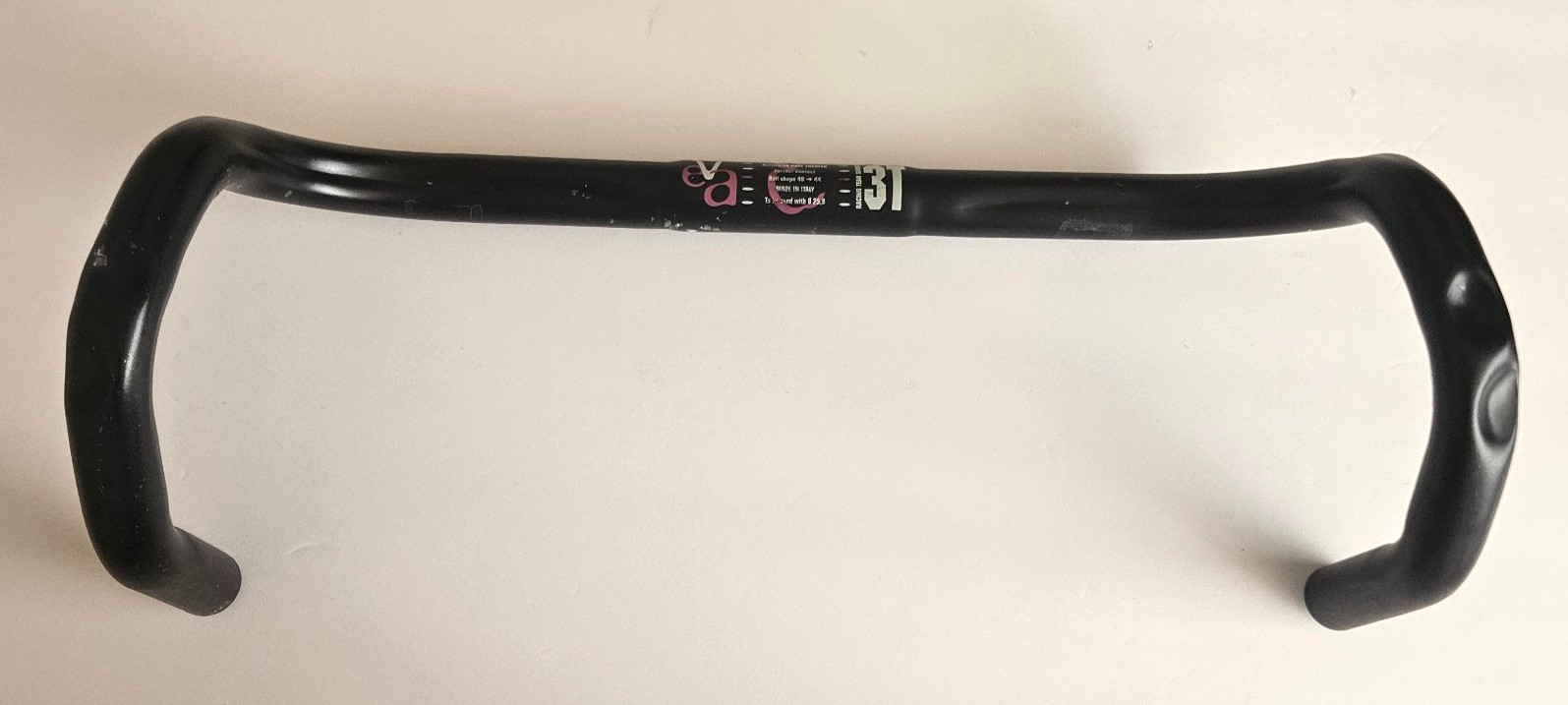 Vintage 3TTT EVA Handlebars, 6061 Aluminum 42cm, 26  Clamp,  Black, VGC