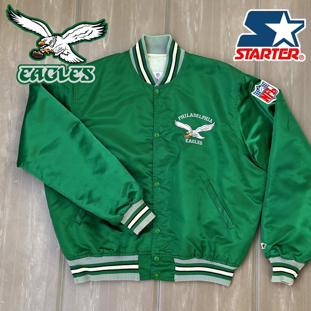 [Made by 90's Starter] NFL Eagles Stadium Jacket Vintage