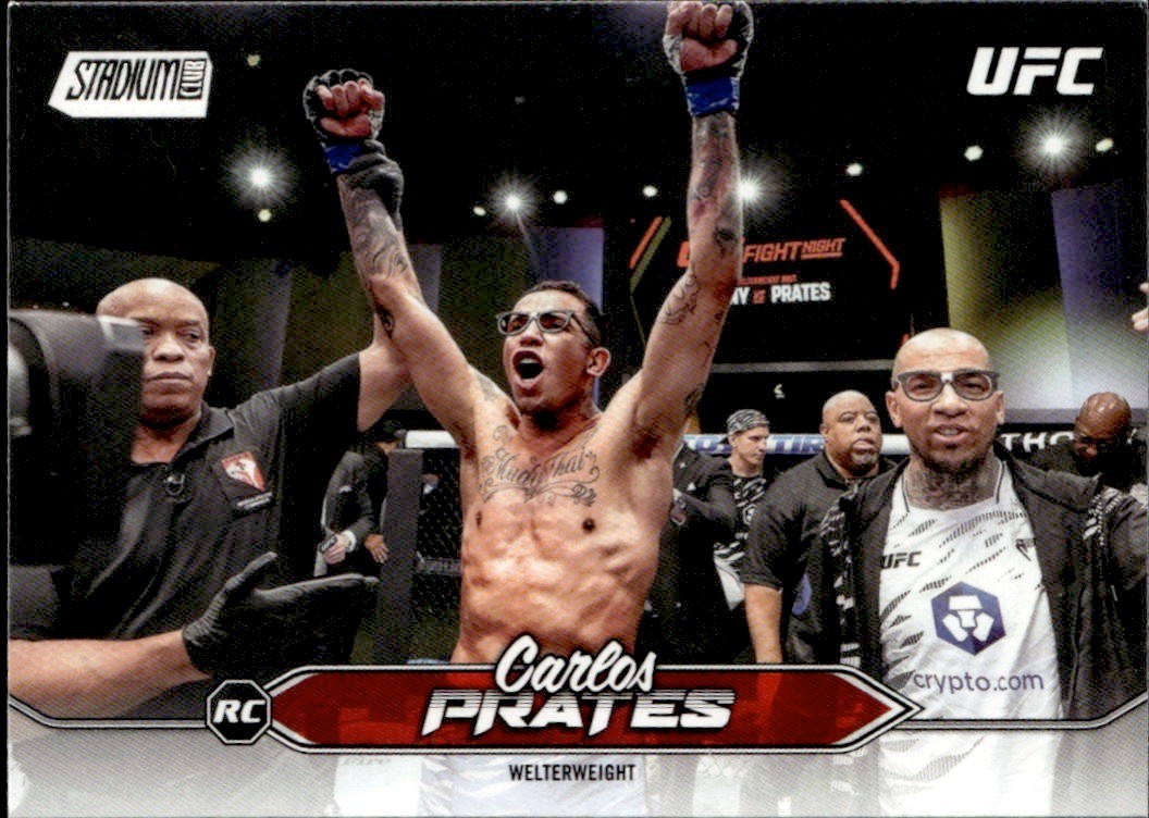 2025 Topps UFC Stadium Club Carlos Prates #78 (RC)
