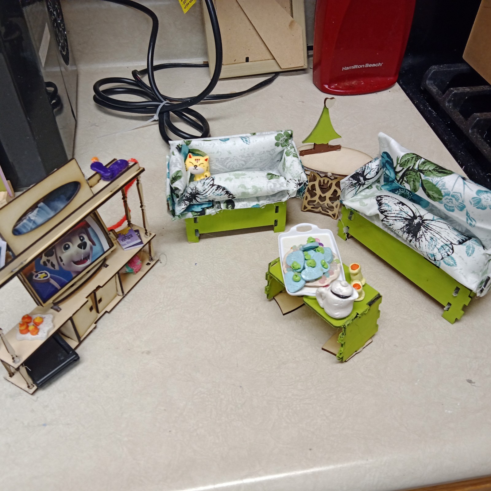 Handmade Miniature Doll Furniture