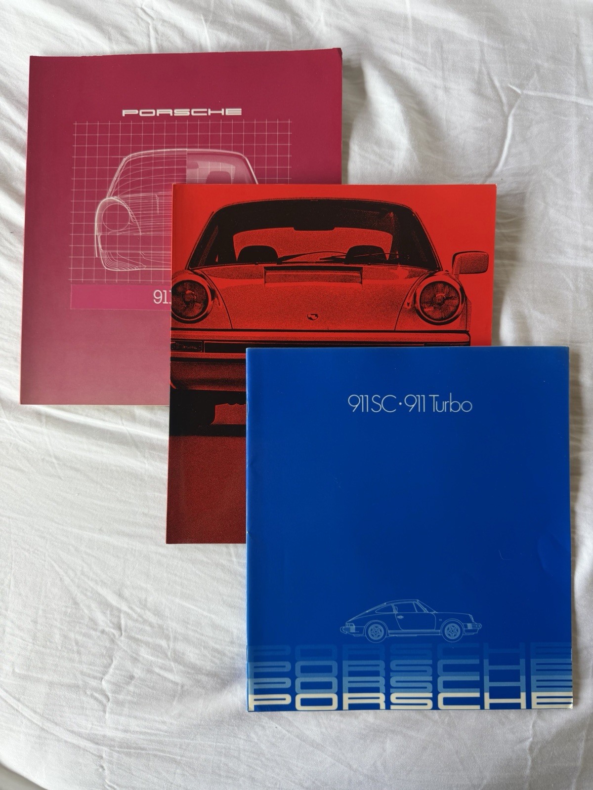 Porsche 911 Brochures Turbo & SC