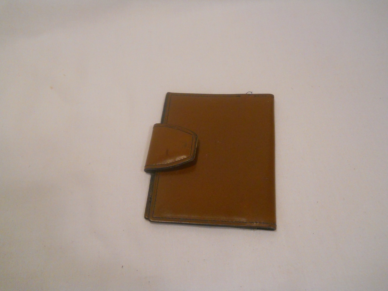 Vintage Bond Street Italy Navy Bi-Fold Leather Wallet