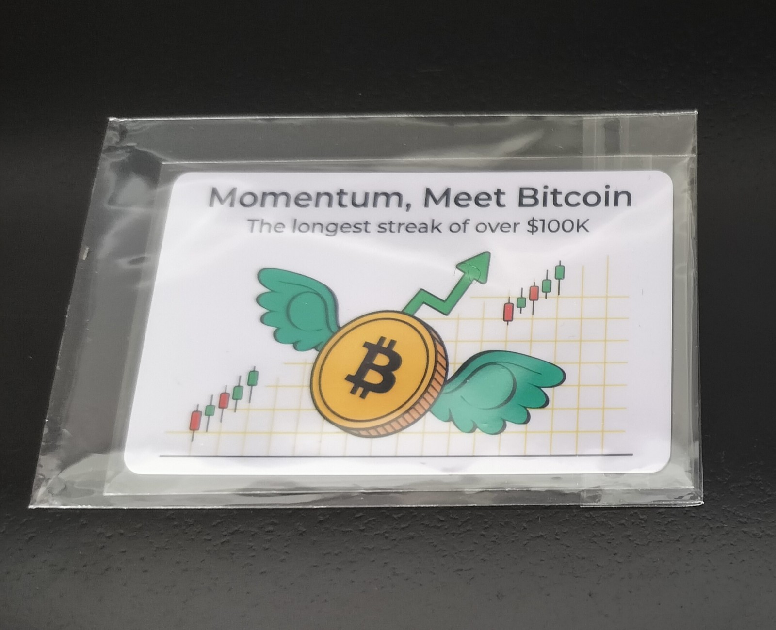 Ballet Bitcoin Limited Edition Momentum Meets ₿ Cold Storage Wallet New Unloaded