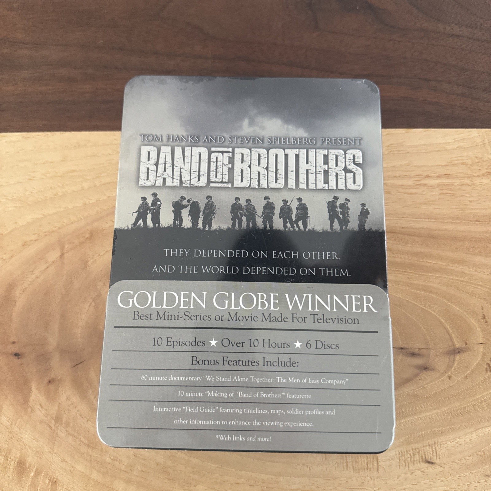 BRAND NEW SEALED "Band of Brothers" DVD 2002 6-Disc Set WWII HBO Series USA Army