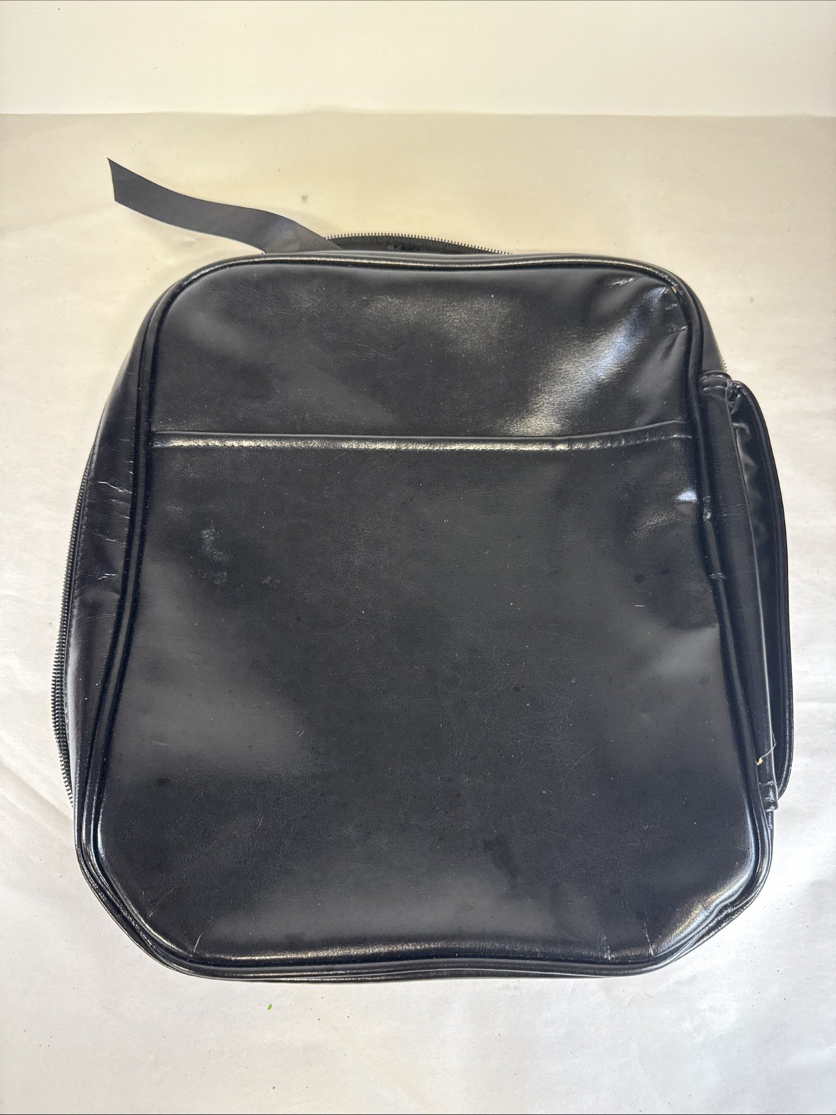 Vintage White Dove Designs Bible Cover Case In Black Faux Leather XXL 12x12x3”