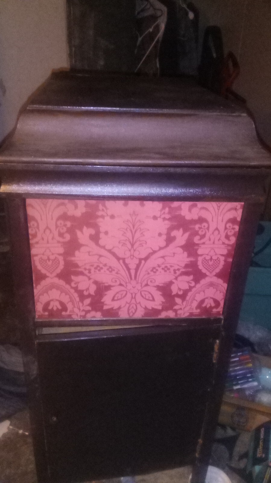 Old Antique Delitone Record Player With Crank