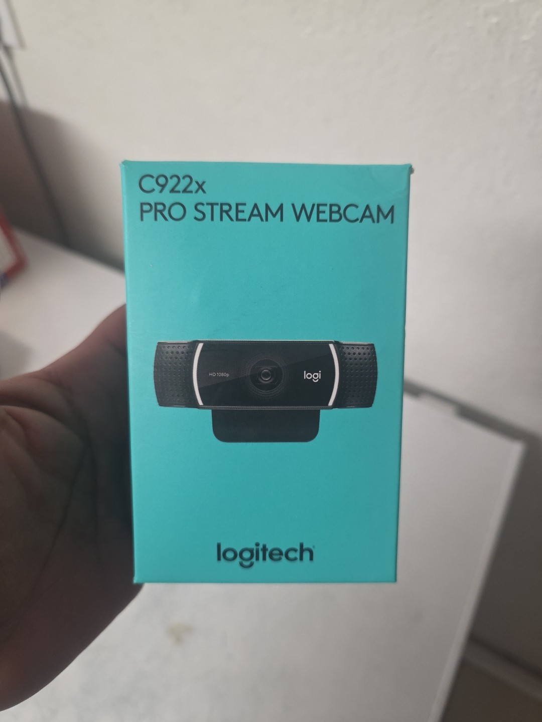 Webcam Logitech C922x Pro Stream Webcam ? Full 1080p HD Camera Black