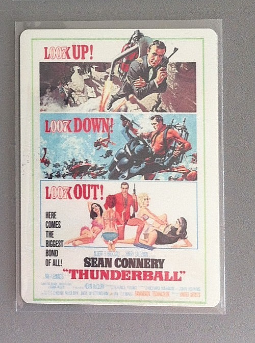 James Bond Archives Spectre Edition M4 Thunderball Metal Poster Card #071/100