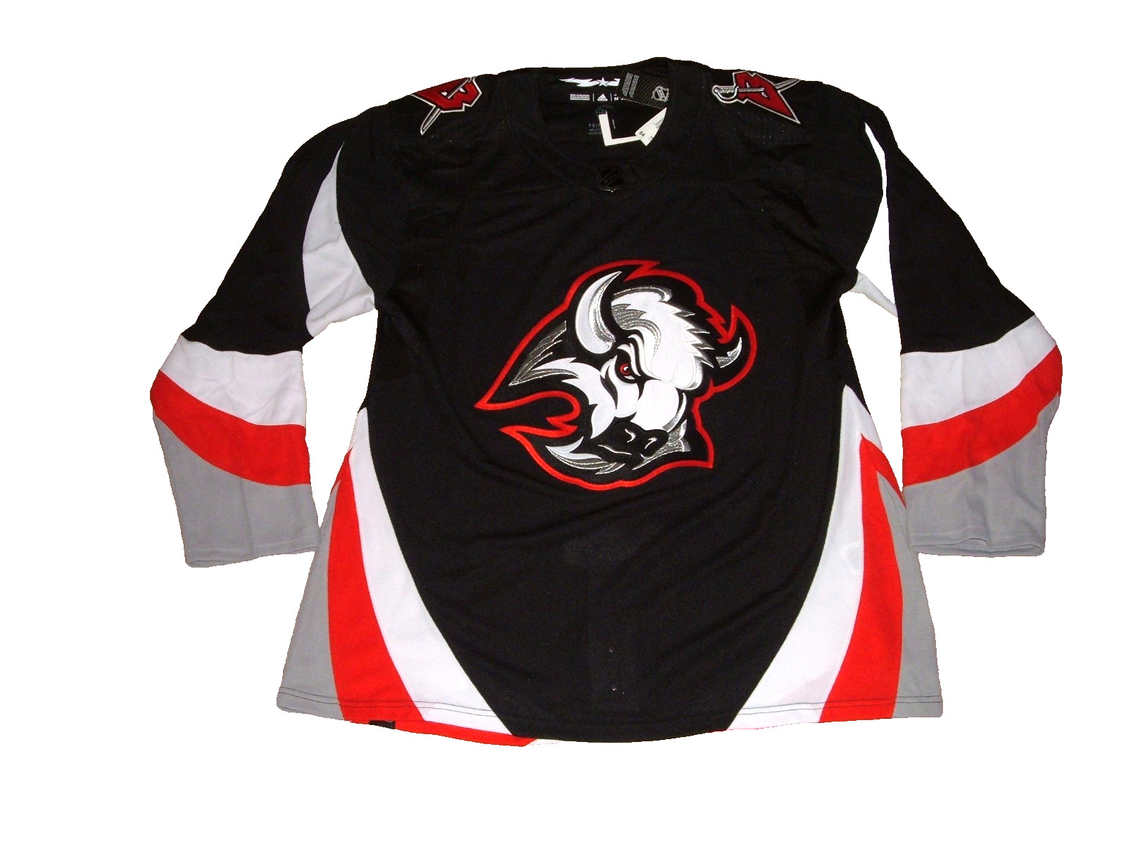 Adidas Buffalo Sabres Goat Head Retro 3rd Jersey  Sz 54 (XL) Fight Strap NWT