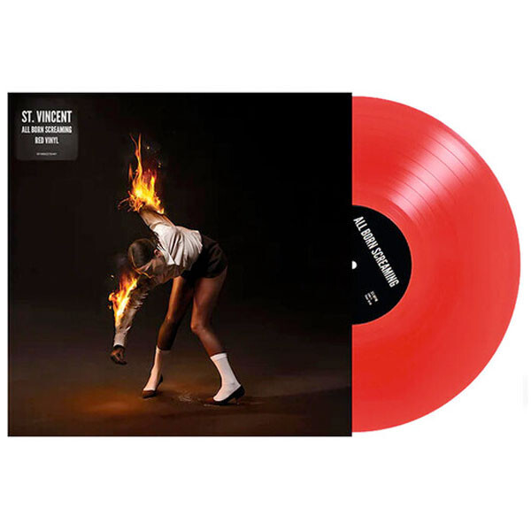St.Vincent: All Born Screaming LP, Rouge Vinyle