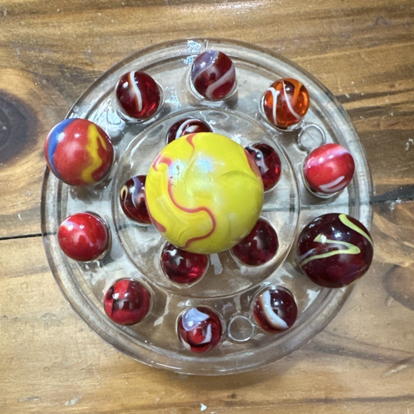 Vintage Lot of Marbles, Shooters & Toe Breaker 