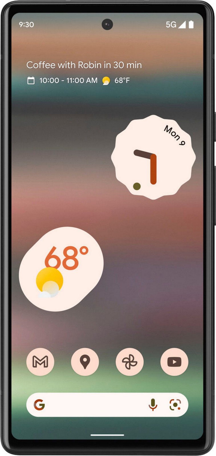 Used Google Pixel 6a, Fully Unlocked, 128 GB, Green, Screen Distortion + B Grade