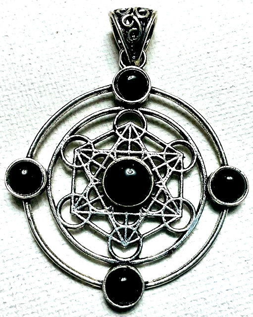 Sterling Silver Handcrafted 6-Point Star Talisman Pendant