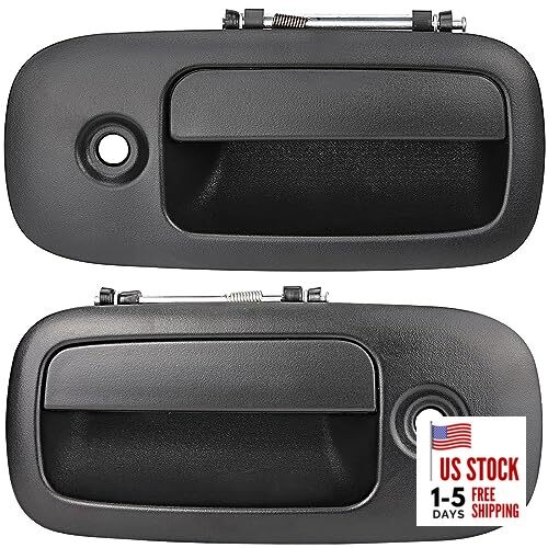 Pair Exterior Door Handles for 1996-2009 Chevy Express GMC Savana 1500 2500 