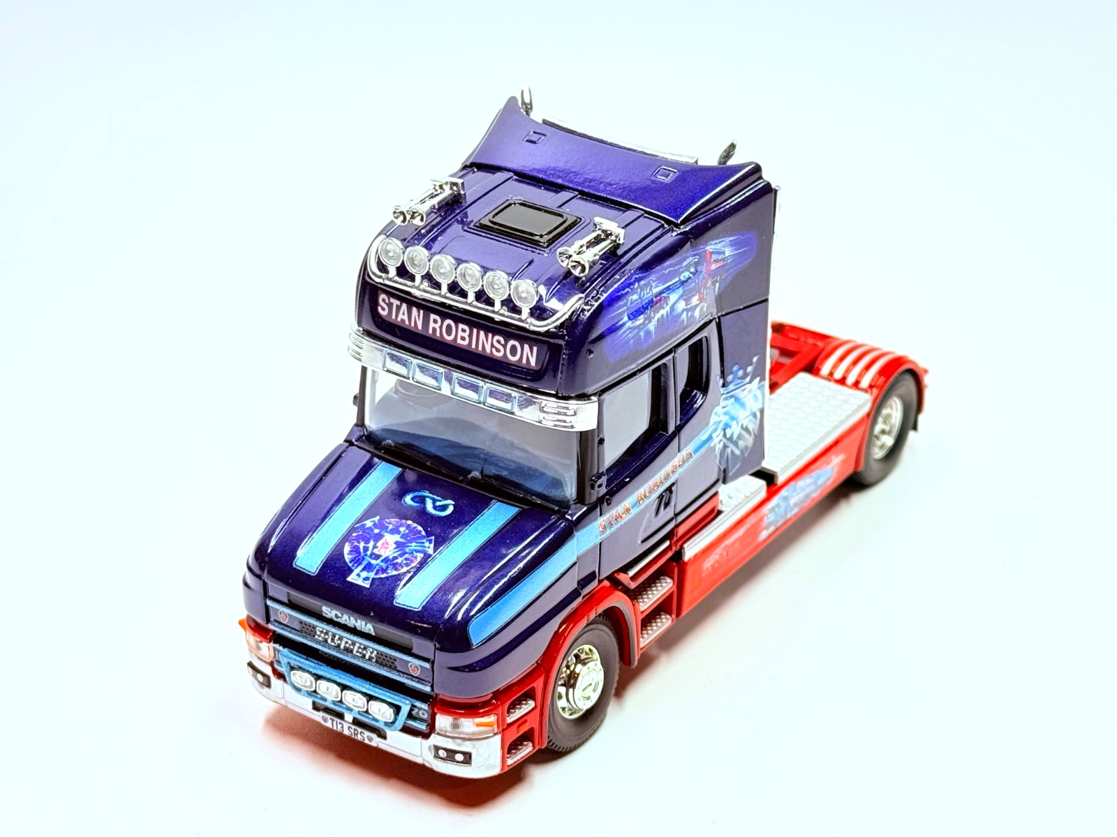 CORGI SCANIA T-CAB TRACTOR UNIT MODEL ONLY STAN ROBINSON CC99204 1:50