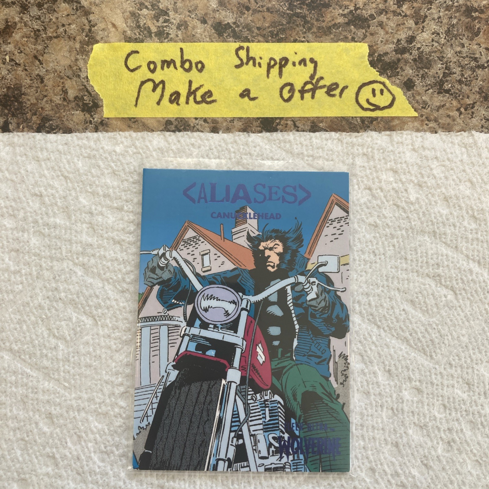 2024 Marvel Fleer Ultra Wolverine Caliases #A-7 Canucklehead /181