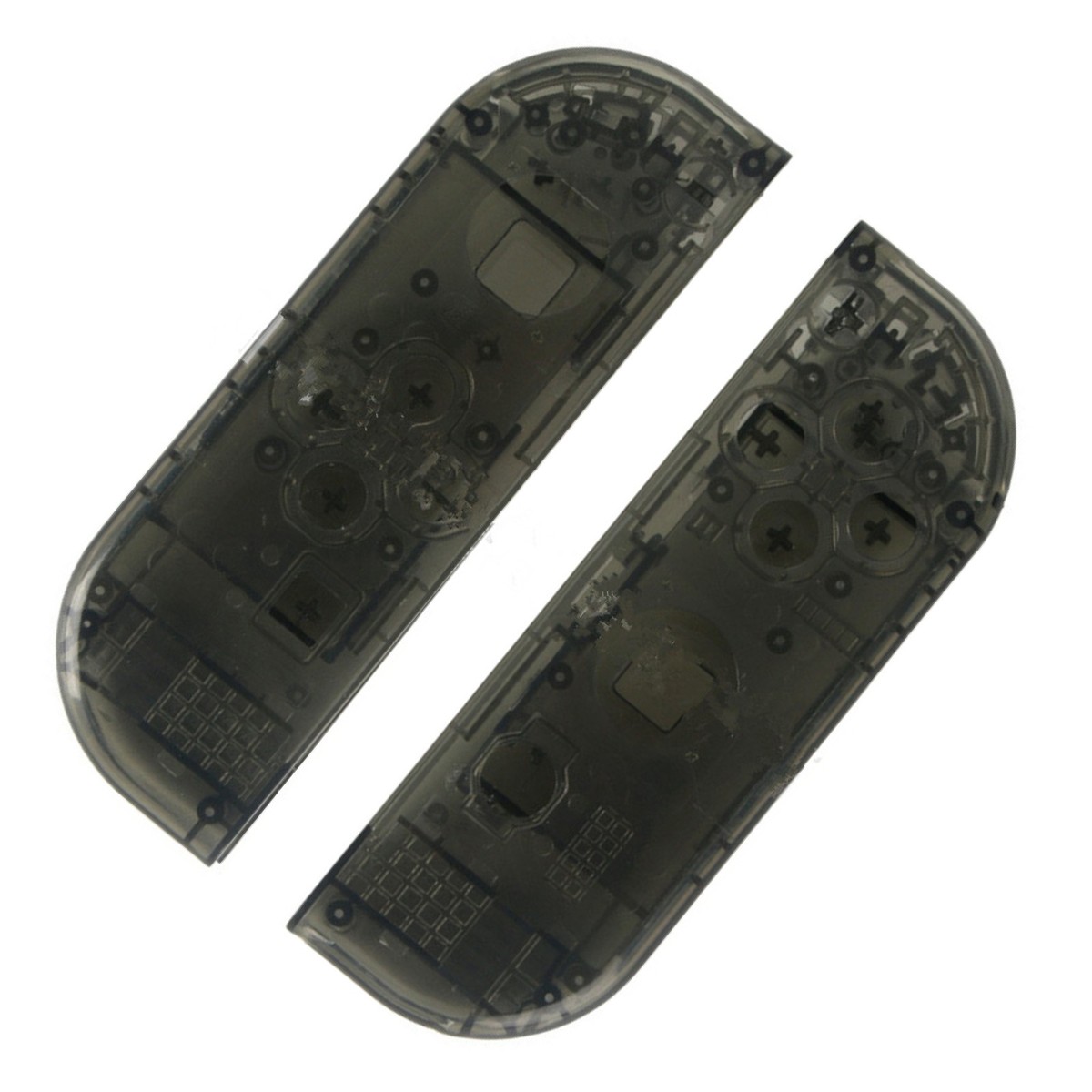 1Pair Plastic Housing Case Shell DIY Translucent  For Nintendo Switch Joy-Con B