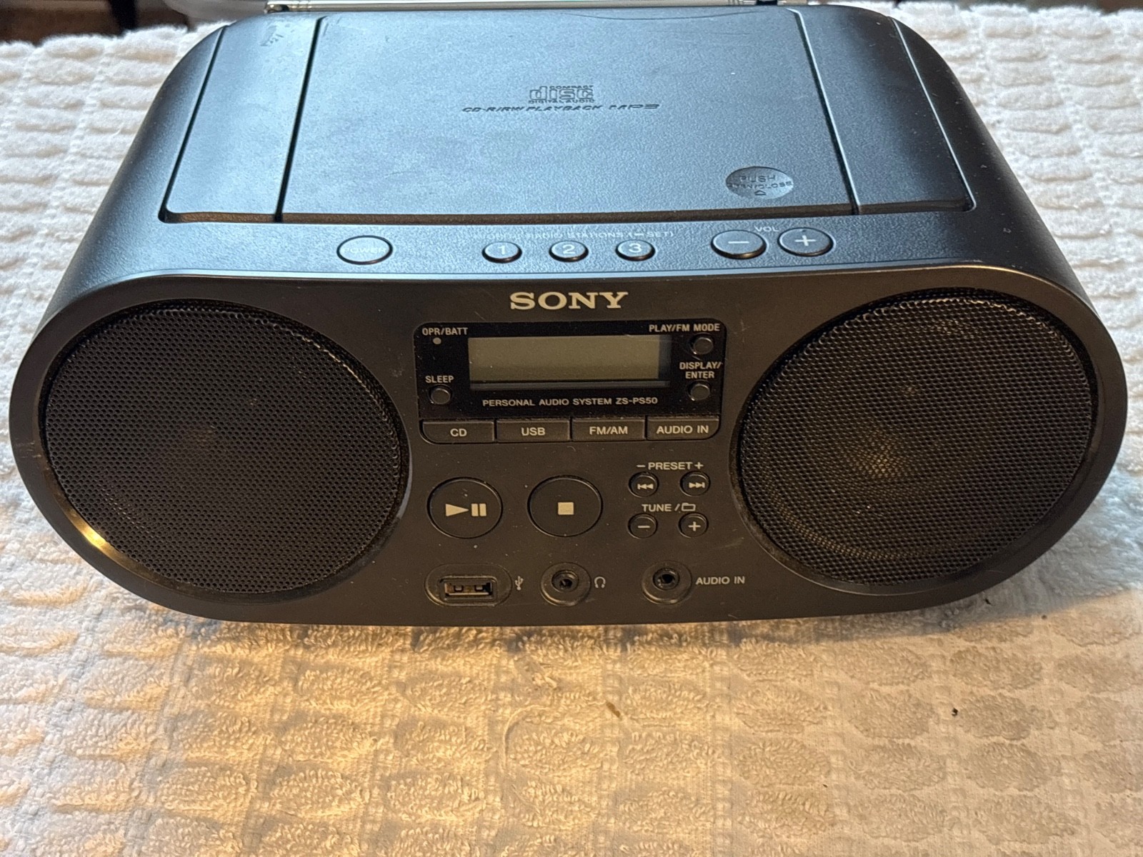 SONY ZS-PS50 Personal Audio System - Tested