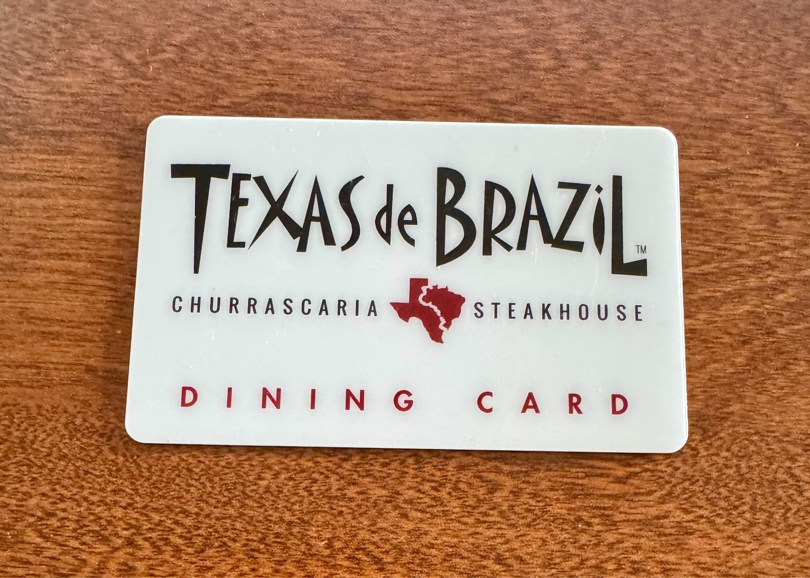 Texas de Brazil  Churrascaria Steakhouse -  $50 Gift Card - Unused
