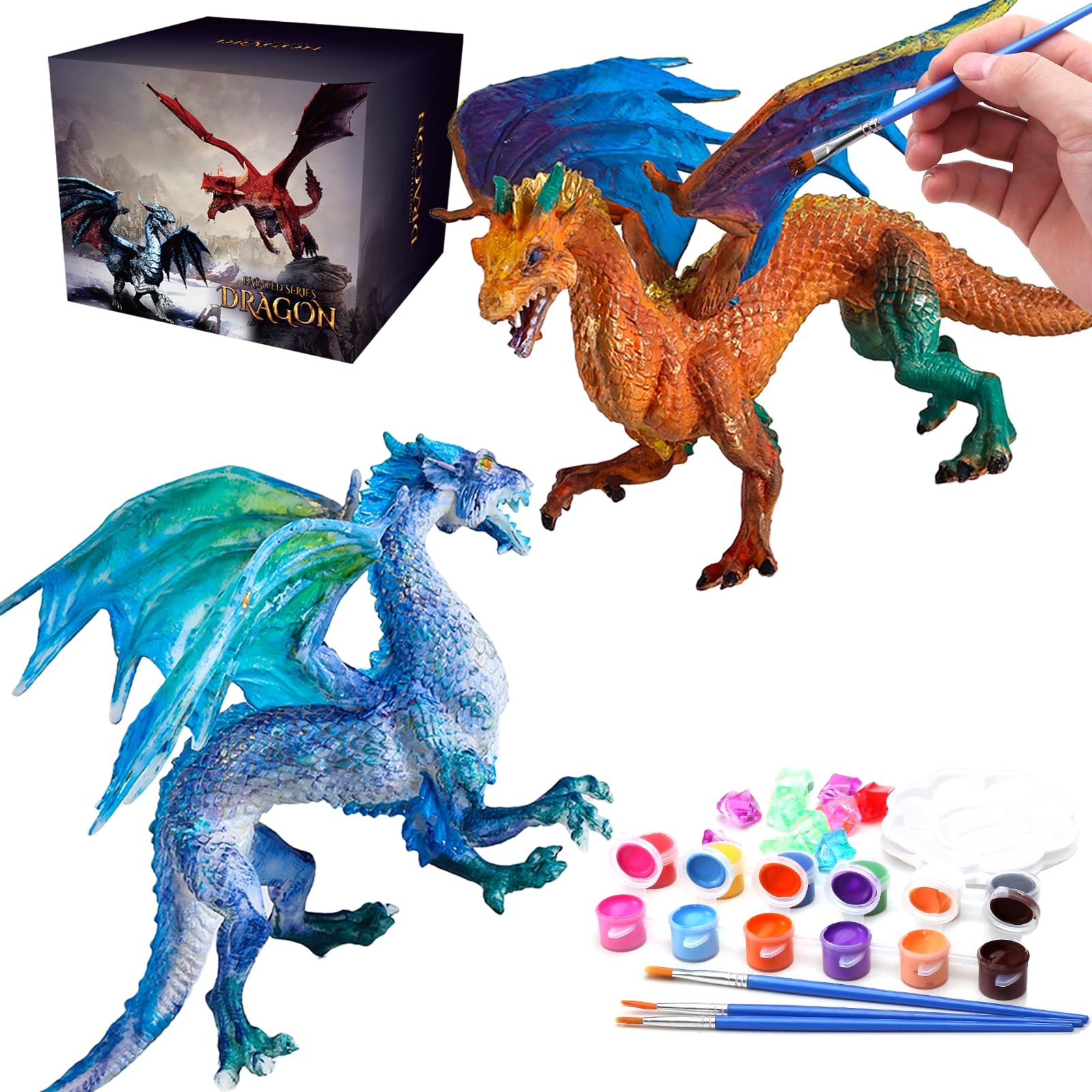 Painting Dragon Toys Kits for Kids Arts and Crafts Ages 3 6 5 7 9 12 Boys Gir...