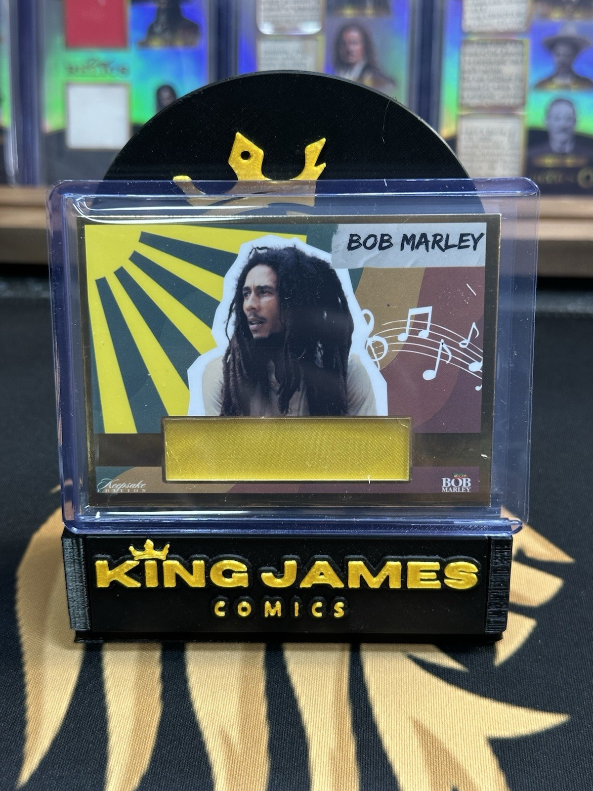 2025 Keepsake Bob Marley Collection Jumbo Relic Gold #110