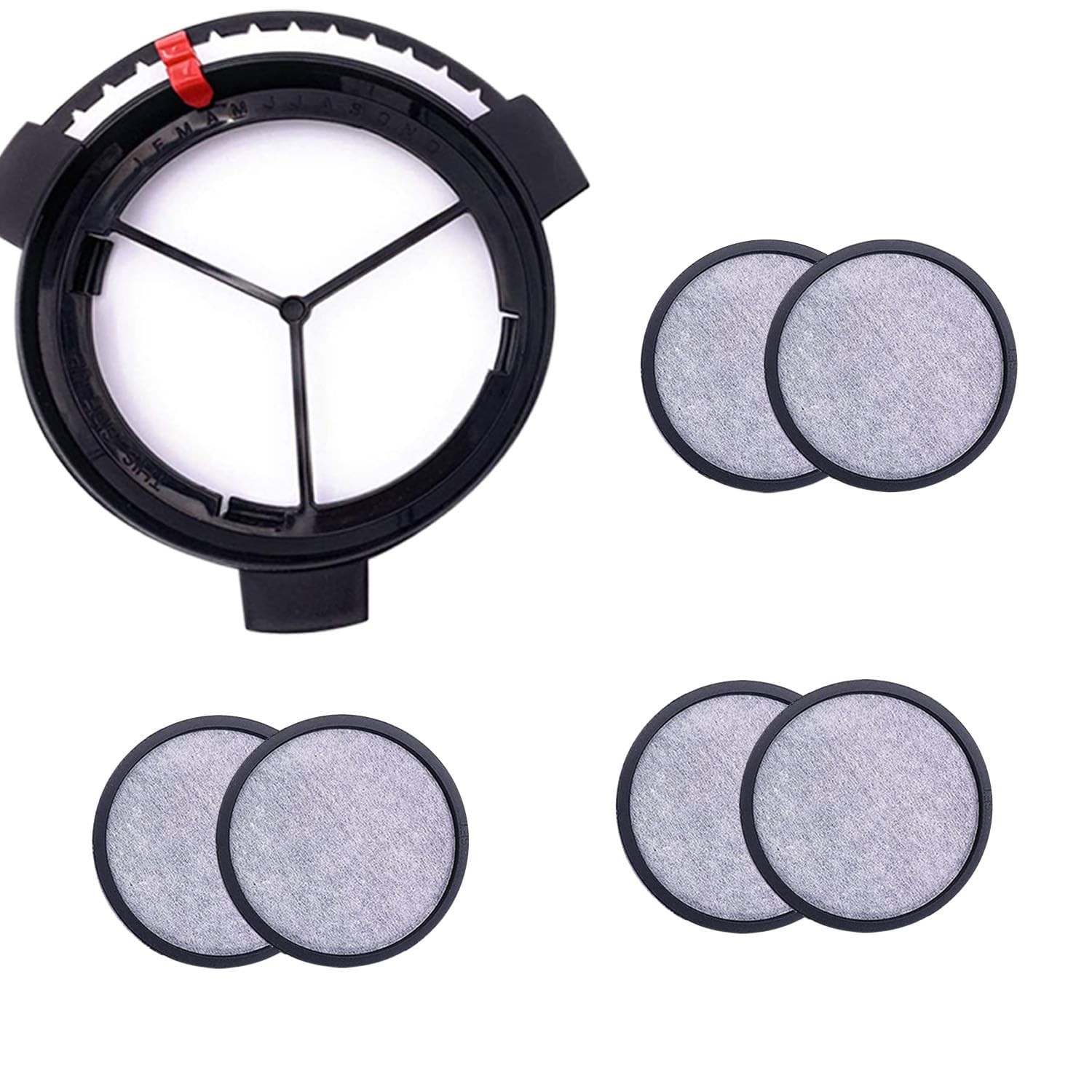 Mr. Coffee Compatible Coffee Filter Disks  6 Pcs With 1 Frame