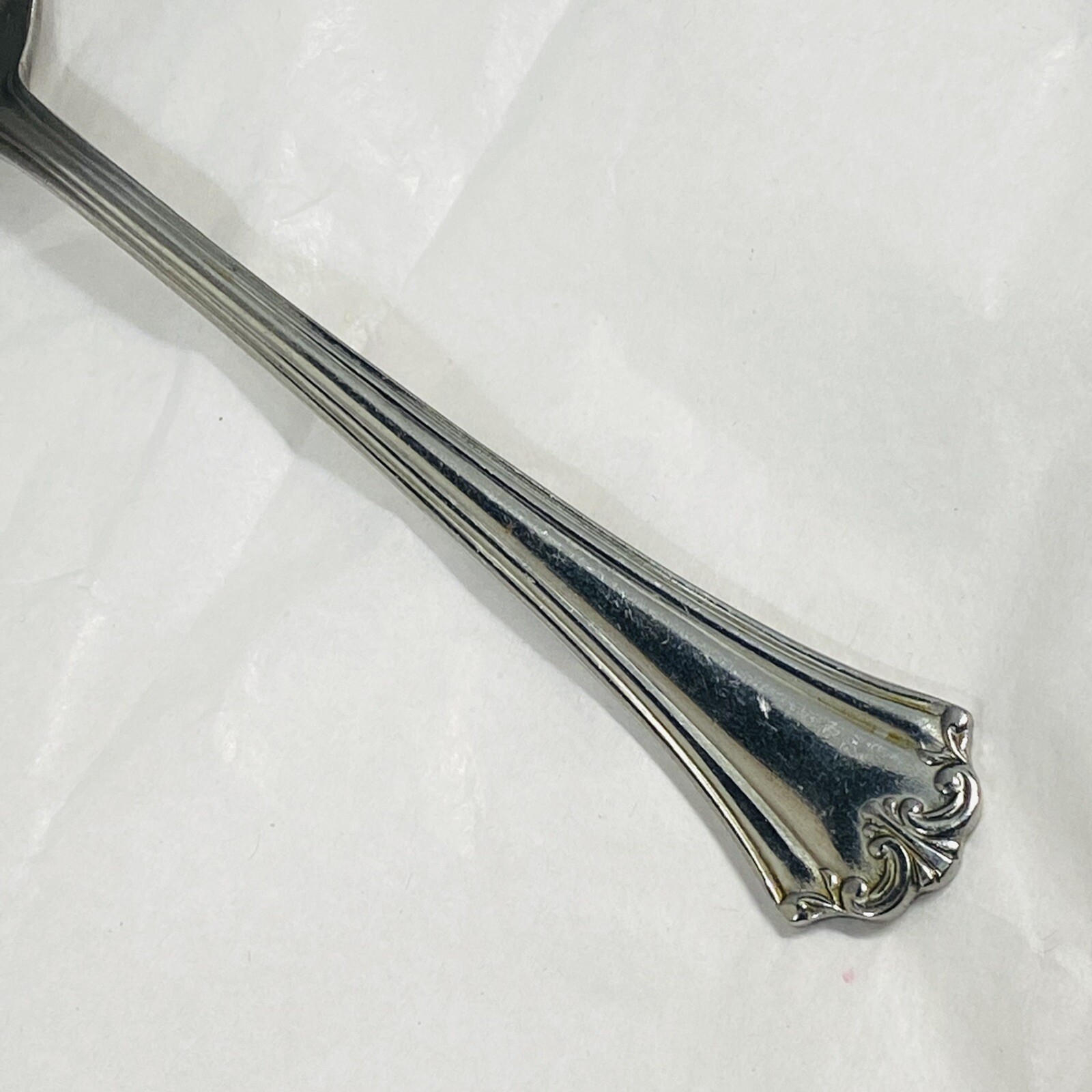 Reed & Barton L'AMOUR Stainless Rebacraft Glossy Silverware Place/Oval Soupspoon