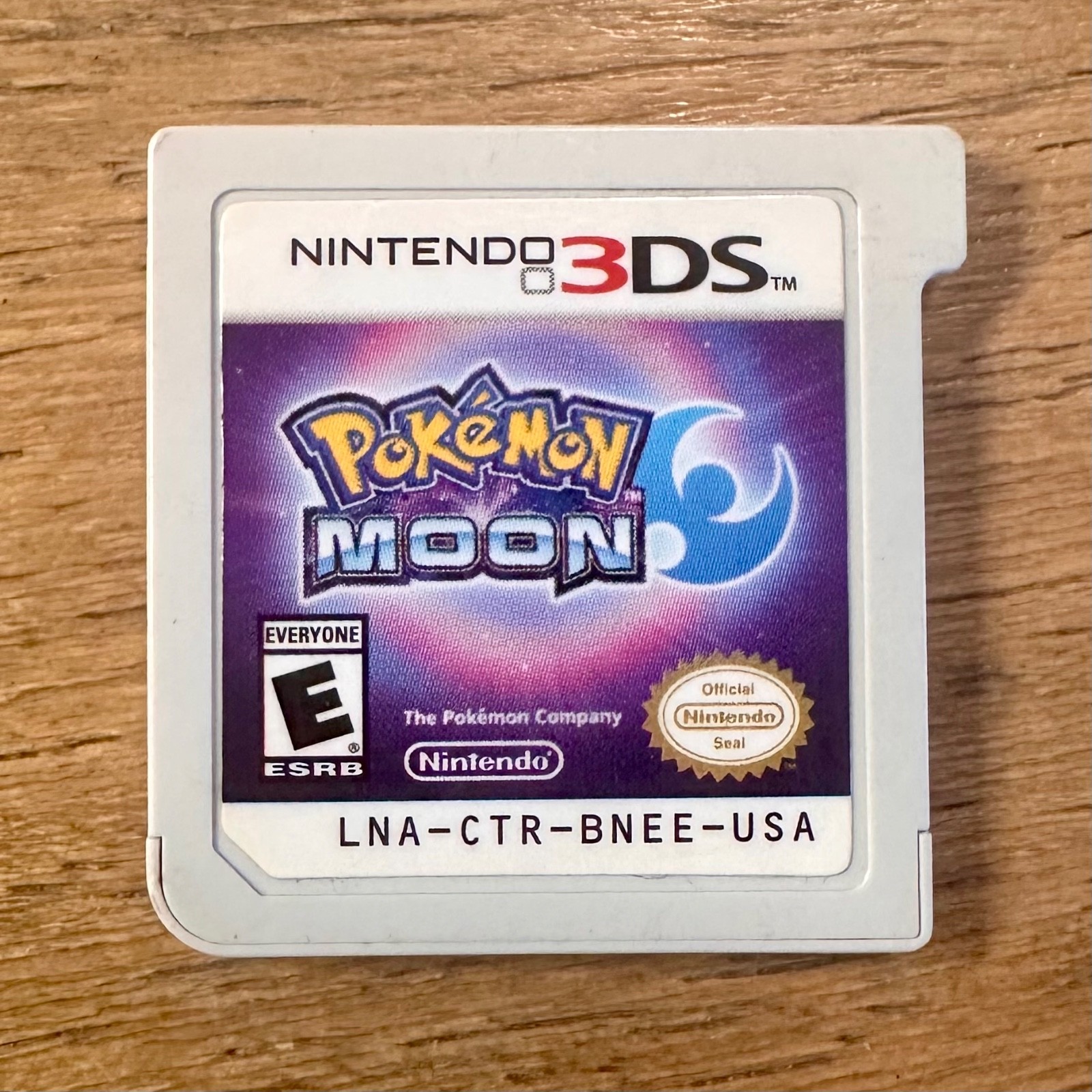 Pokemon Moon Nintendo 3DS Authentic Cartridge Tested Working