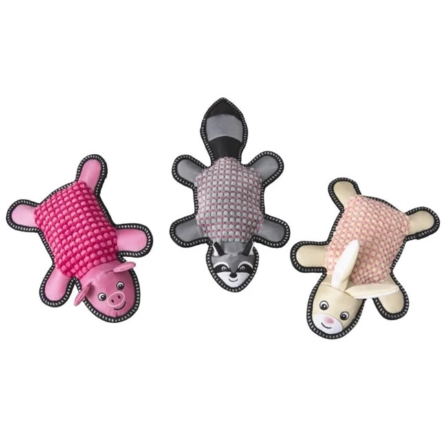 Ethical Products Durafuse Barnyard Animal Dog Toys 10 Inch Assorted