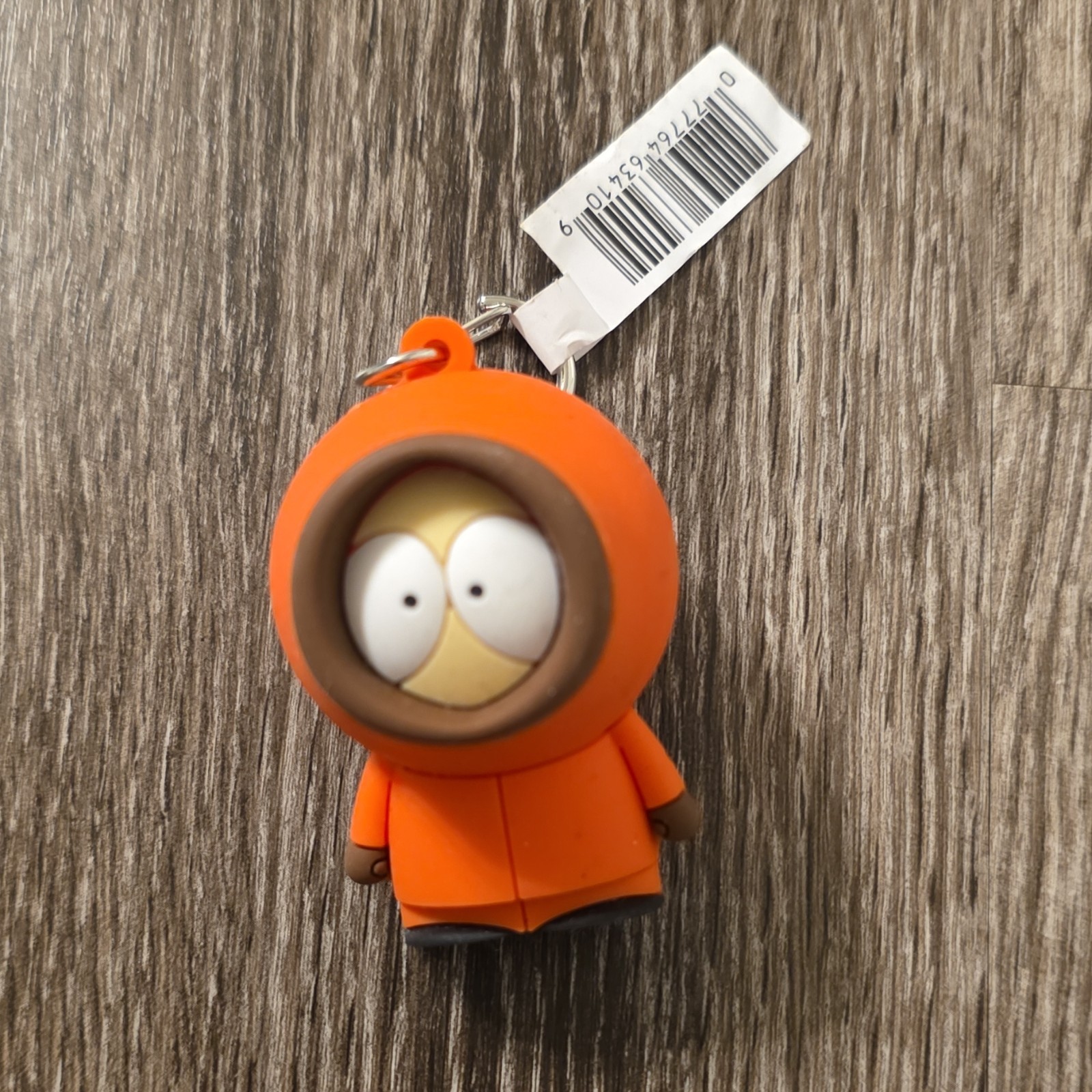 South Park Kenny Plastic Keychain Orange Detachable Keyring Cartoon Character