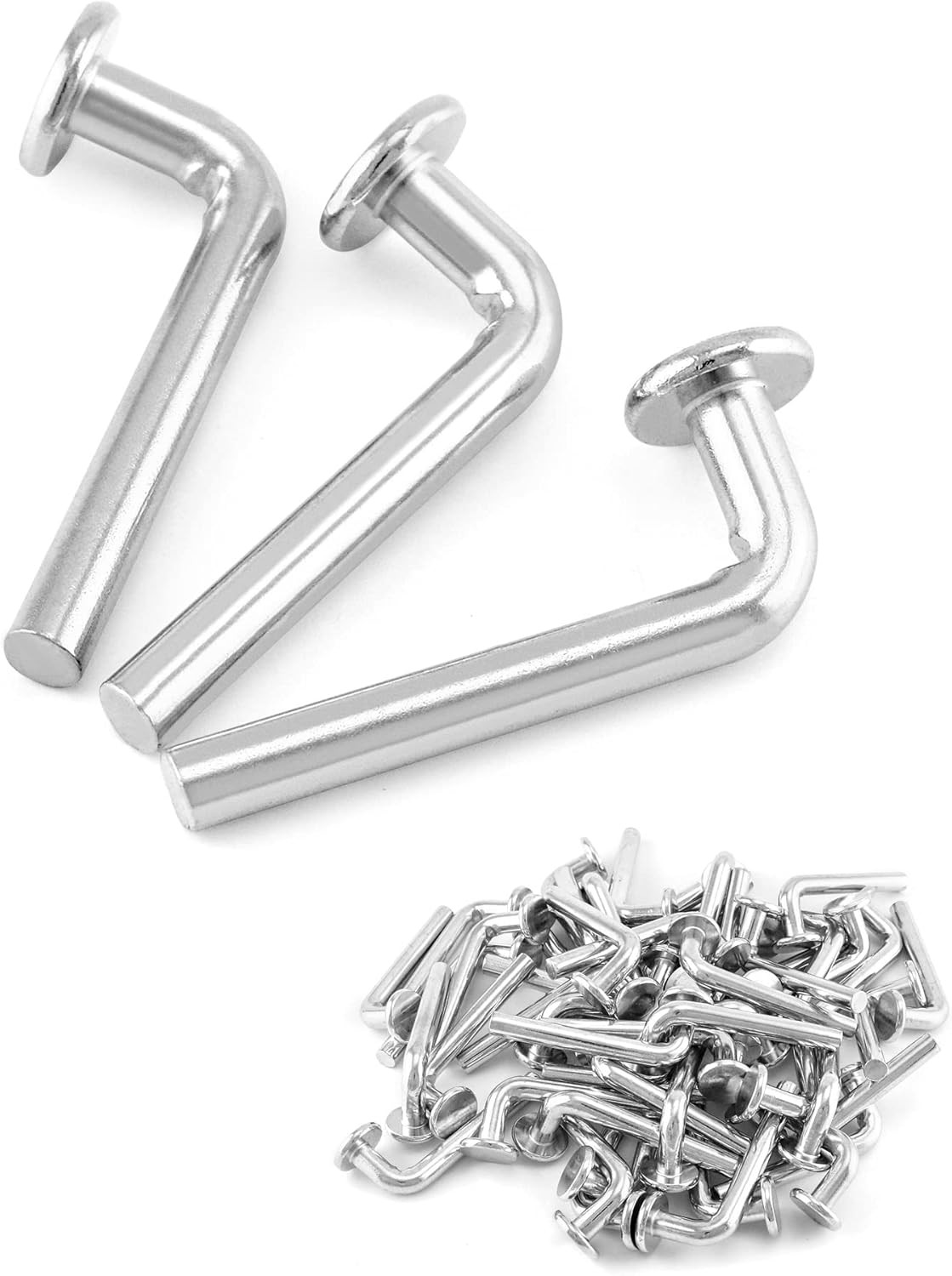 Universal Pallet Rack Safety Bolt HeavyDuty Drop Pins for Shelving Systems100Pcs