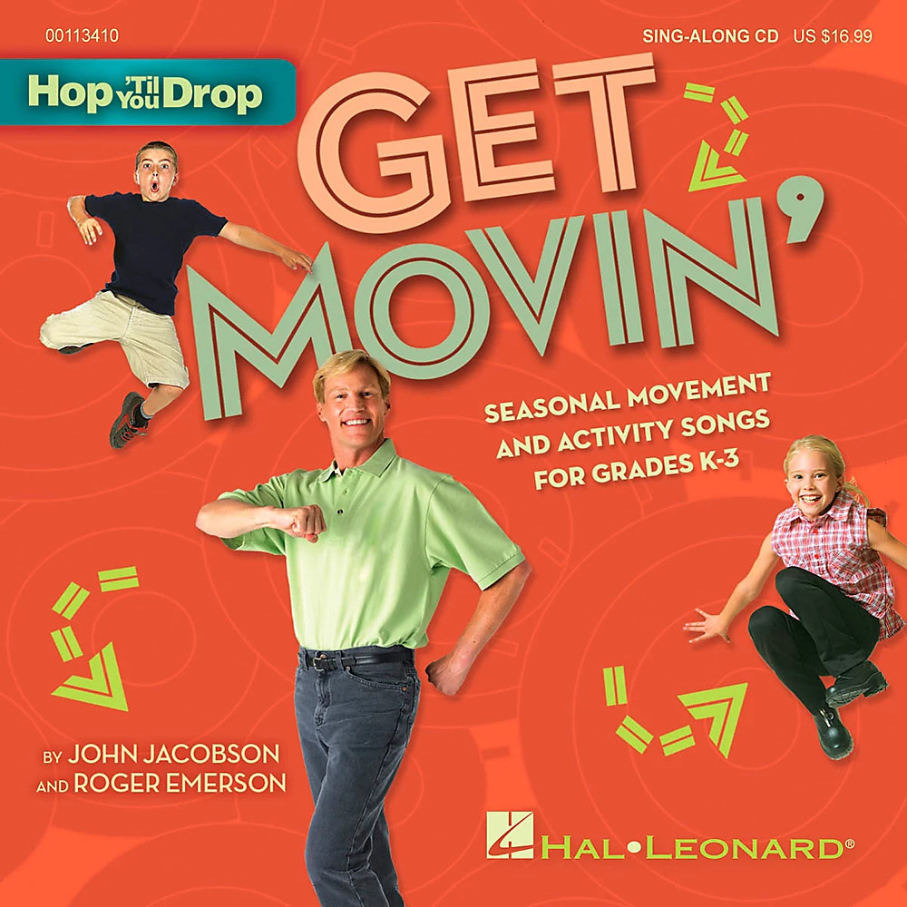 Hal Leonard Get Movin' - Seasonal Movement Activity Songs for Grades K-3 bk/CD